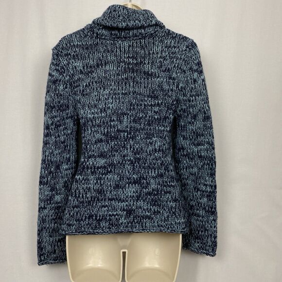 Moda International Cardigan Sweater Women Small Wool Toggle Button Shawl Vtg 90s - Picture 5 of 11